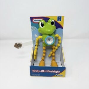 Little Tikes Twisty Glo Saftey Blink Flashlight Frog Bendy Arm Leg